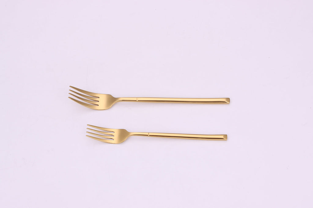 Simplicite 20 Pc Gold Flatware Set, Service for 4 - HOUSE OF SHE