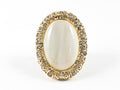 Antique Moon Steel Ring - HOUSE OF SHE
