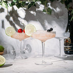 Art Deco Champagne & Cocktail Glasses ( Set of 2) - HOUSE OF SHE