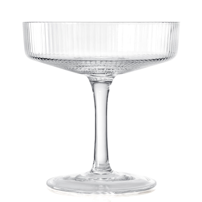 Art Deco Champagne & Cocktail Glasses ( Set of 2) - HOUSE OF SHE