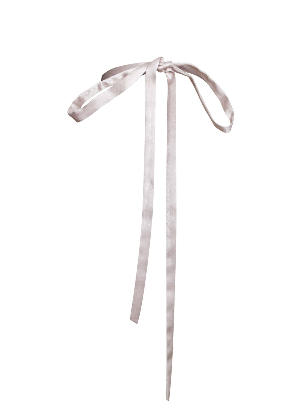 Beige Satin Rose Flower Choker - HOUSE OF SHE