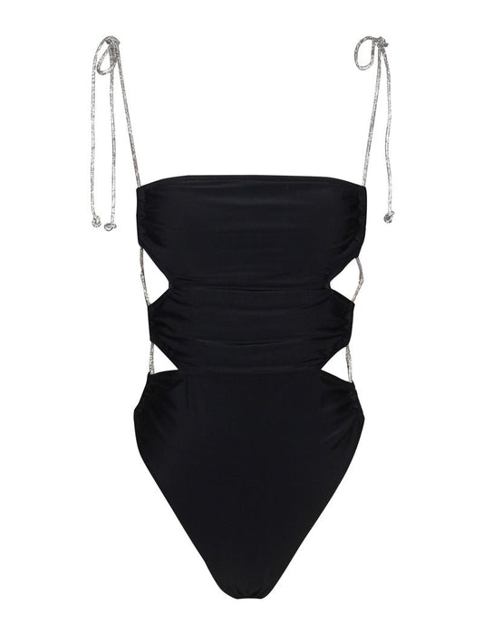 Blackout Nights One-Piece Swimsuit - HOUSE OF SHE