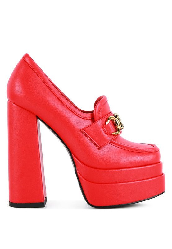 BRATZ High Block Platform Heel - HOUSE OF SHE