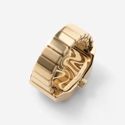 Timeless Gold Ring Watch