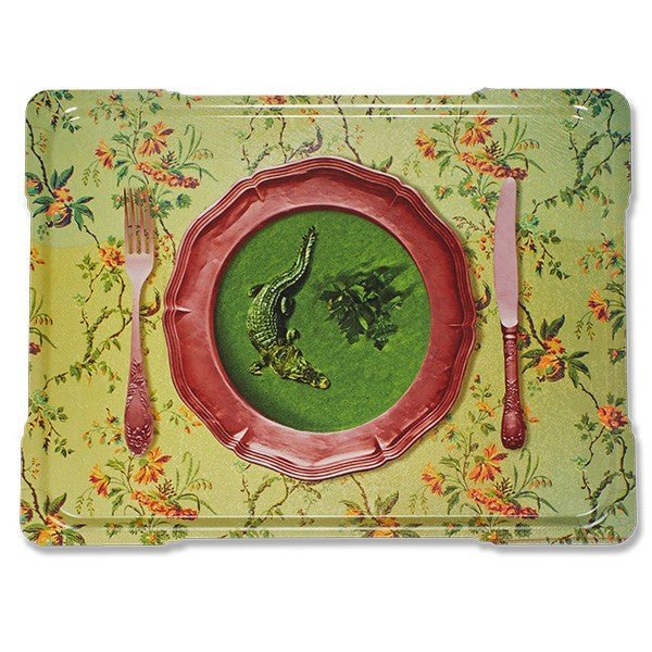 Croc Soup Madame Large Tray - HOUSE OF SHE