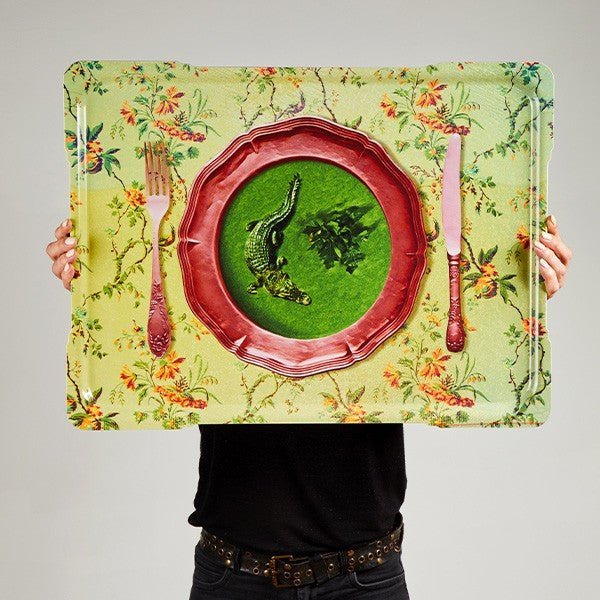 Croc Soup Madame Large Tray - HOUSE OF SHE