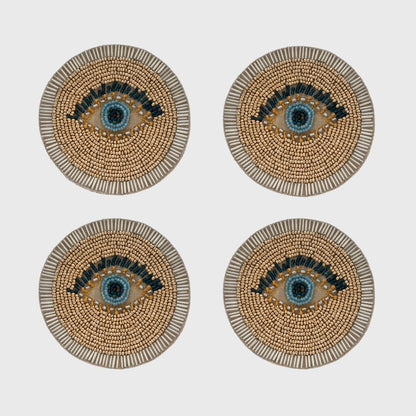 Evil eye coasters - HOUSE OF SHE
