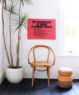 Giant Pink Donut Stool - HOUSE OF SHE