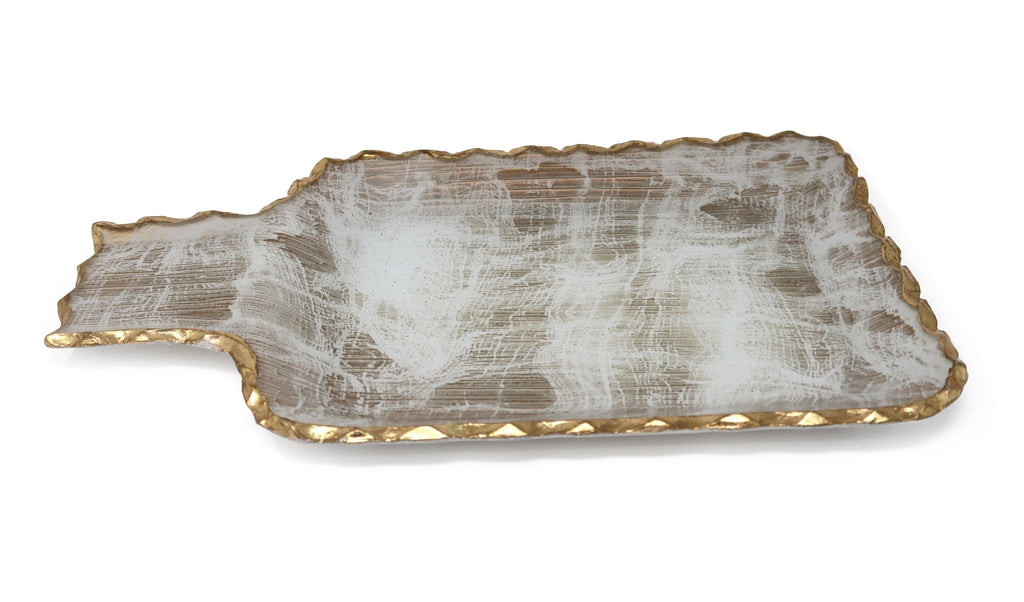 Gold Brushed  Tray - HOUSE OF SHE