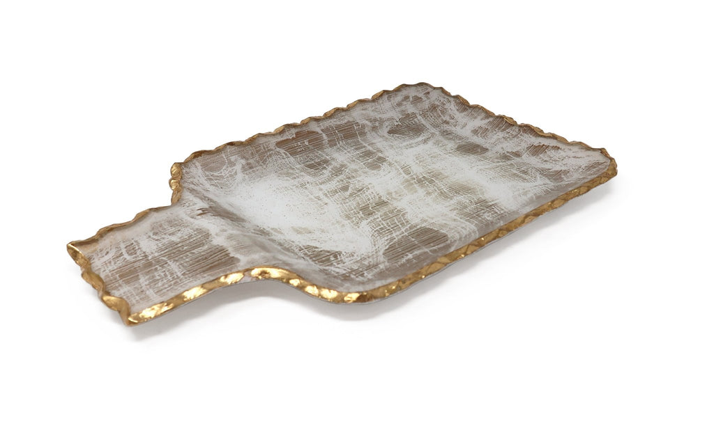 Gold Brushed  Tray - HOUSE OF SHE