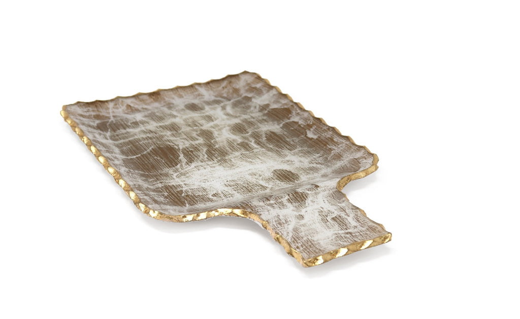 Gold Brushed  Tray - HOUSE OF SHE