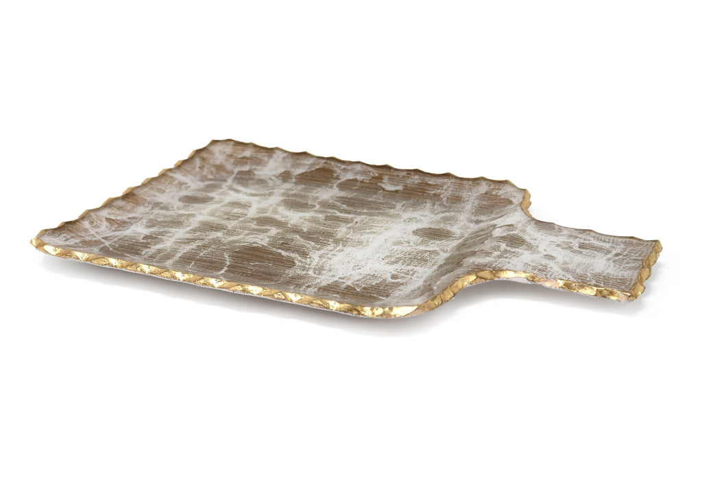 Gold Brushed  Tray - HOUSE OF SHE