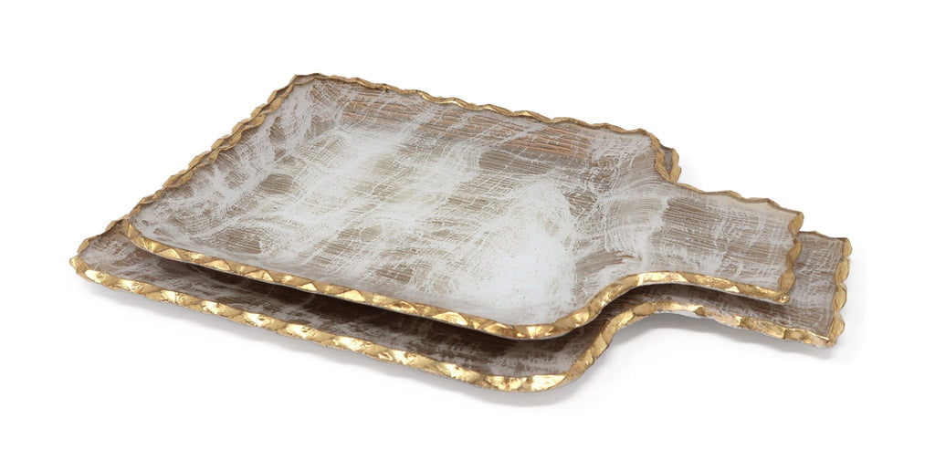Gold Brushed  Tray - HOUSE OF SHE