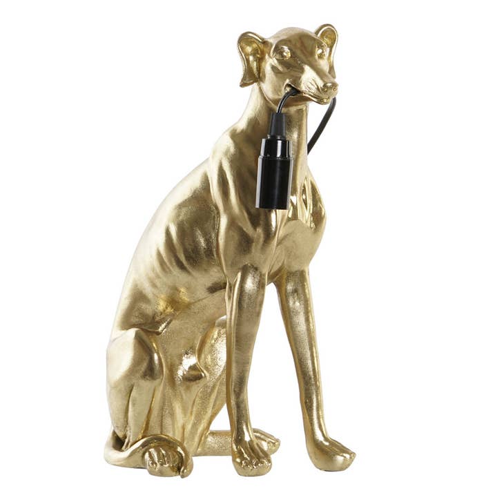 Greyhound Resin Table Lamp - HOUSE OF SHE