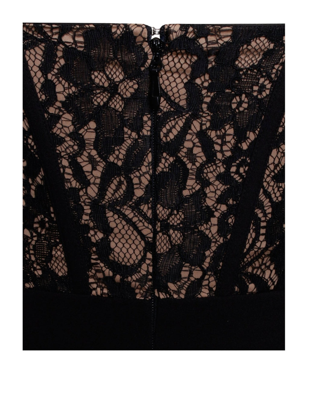 June Black Lace Corset Maxi Dress - HOUSE OF SHE