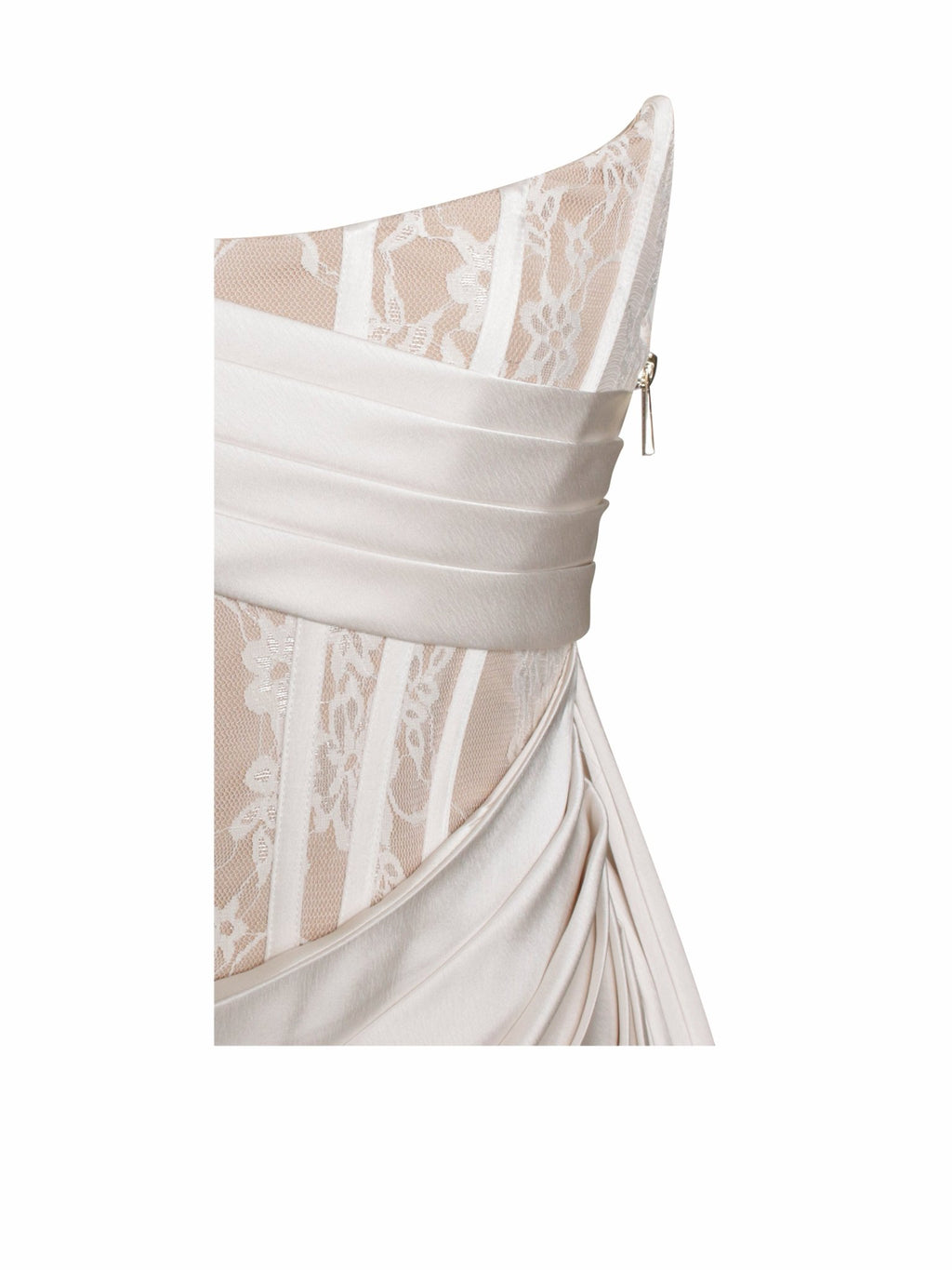 Katie Satin Corset Dress - HOUSE OF SHE