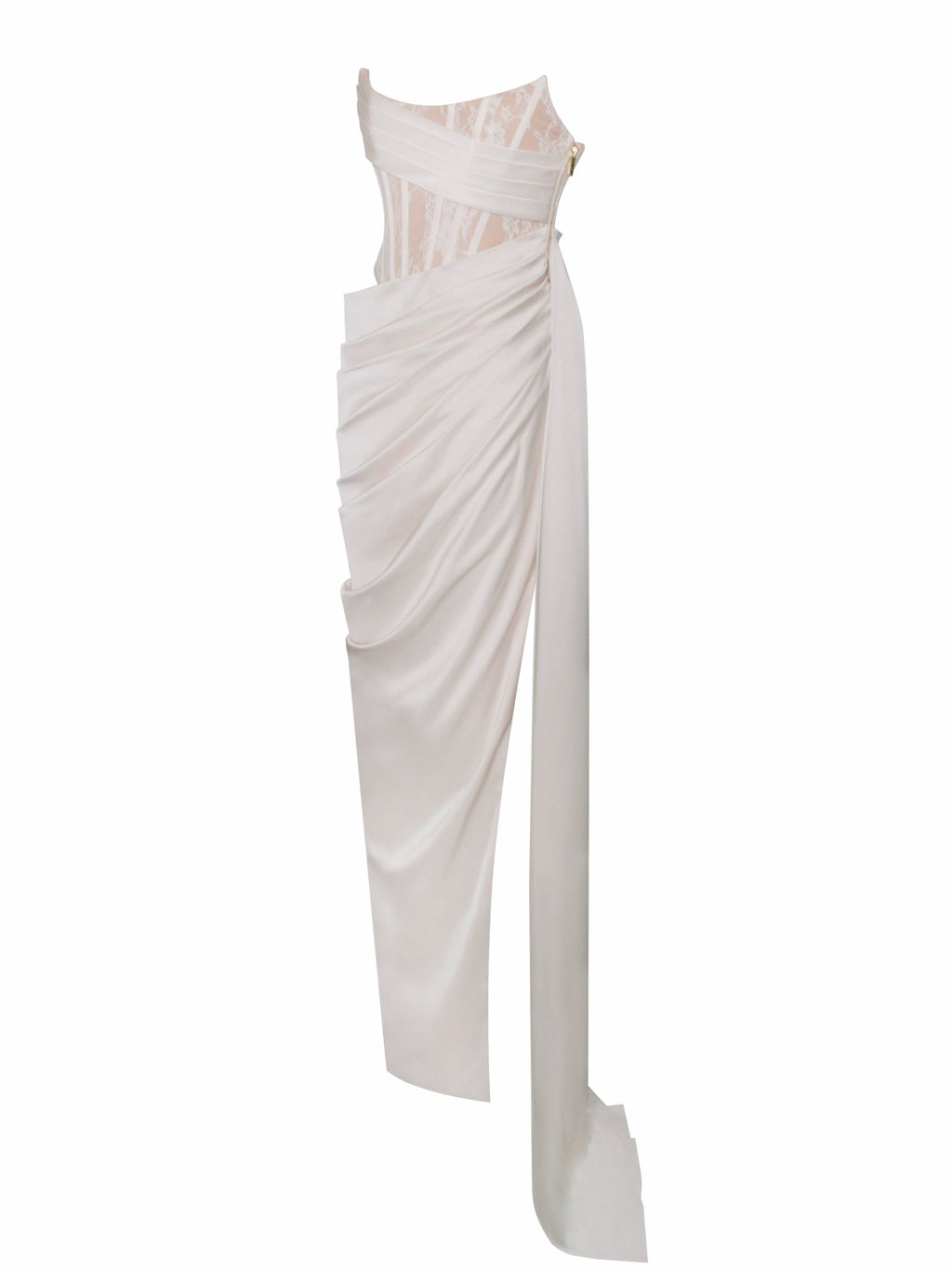 Katie Satin Corset Dress - HOUSE OF SHE