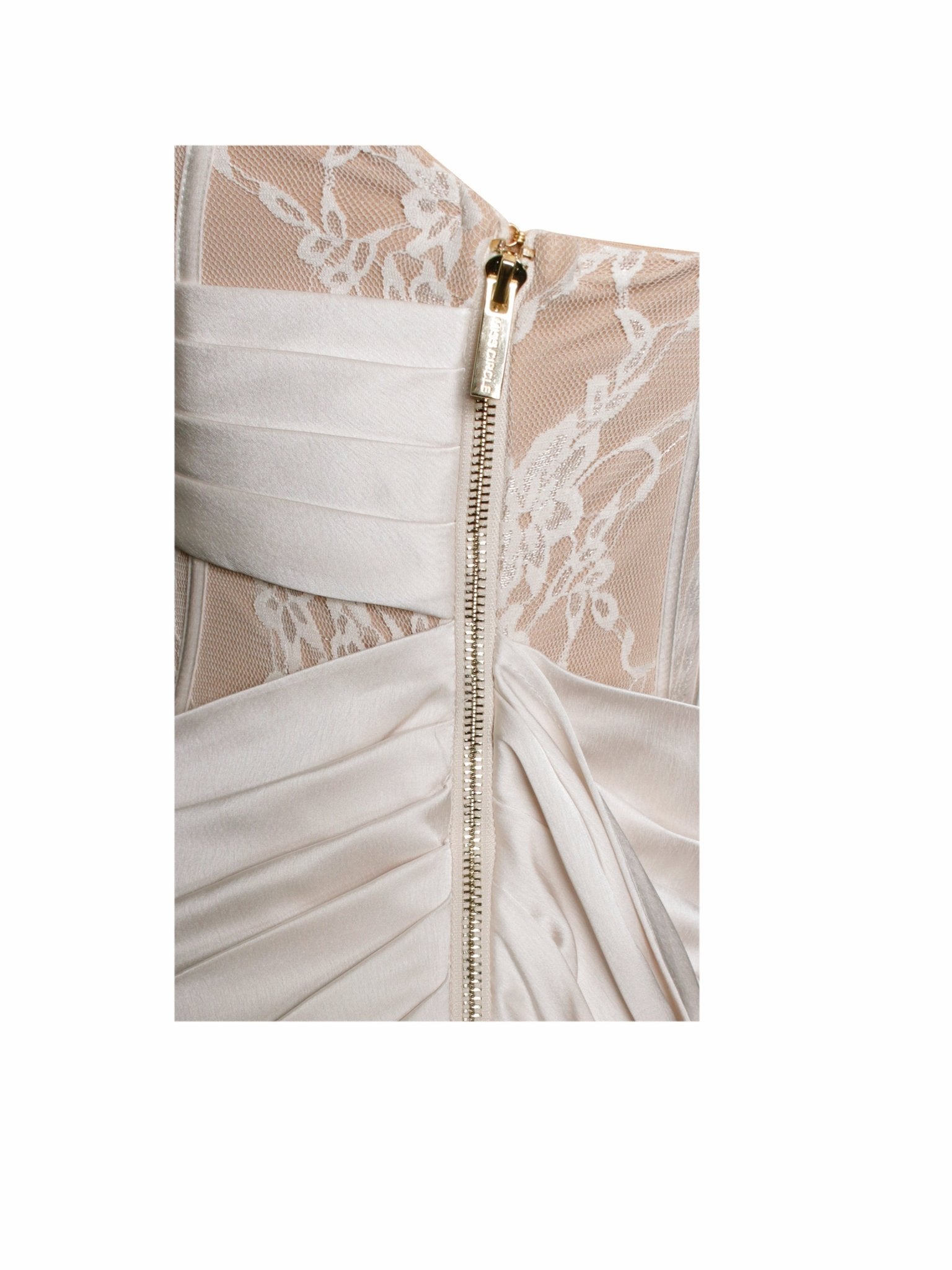 Katie Satin Corset Dress - HOUSE OF SHE