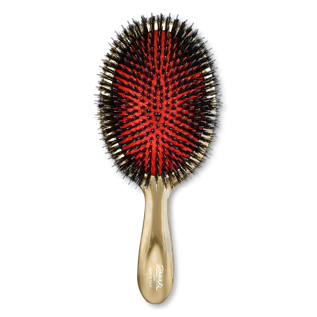 Large Pneumatic Mixed Bristle Hairbrush - HOUSE OF SHE