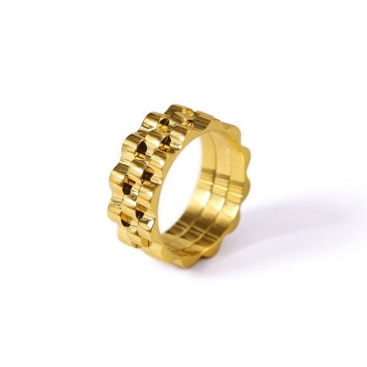 Mechanical Gold Ring - HOUSE OF SHE
