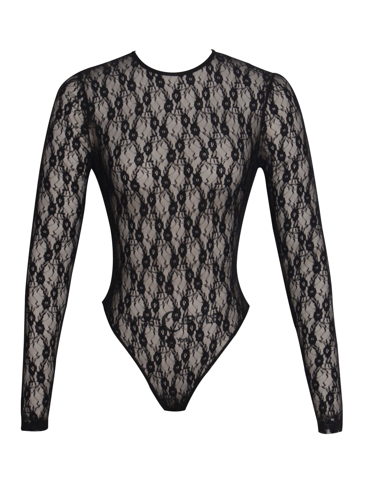 Meli Black Lace Long Sleeve Bodysuit - HOUSE OF SHE