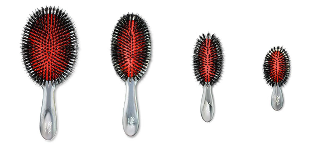 Mini Pneumatic Mixed Bristle Hairbrush - HOUSE OF SHE