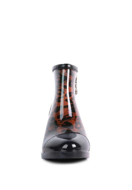Mizzle Smart Block Heeled Rainboots - HOUSE OF SHE