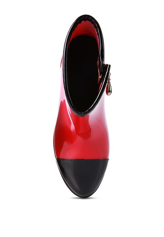 Mizzle Smart Block Heeled Rainboots - HOUSE OF SHE