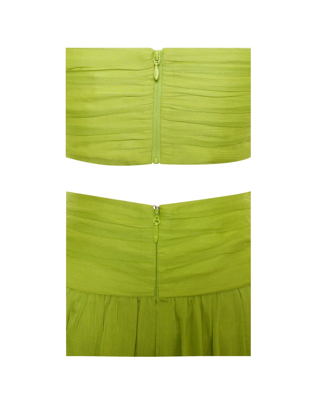 Quinby Chiffon Pleated Maxi Dress - HOUSE OF SHE