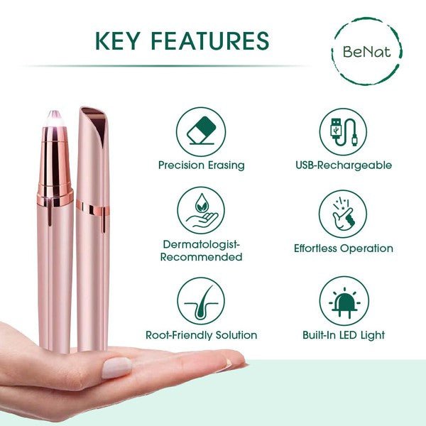 Rechargeable Eyebrow Hair Remover - HOUSE OF SHE
