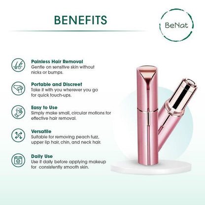 Rechargeable Facial Hair Remover - HOUSE OF SHE