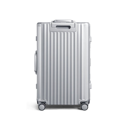 SPACE Aluminum Suitcase Silver - HOUSE OF SHE