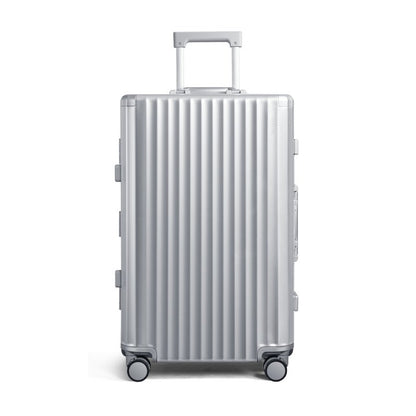 SPACE Aluminum Suitcase Silver - HOUSE OF SHE