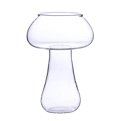 Mushroom Design Glass